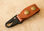 leather snap-off keyper