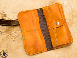 Japanese Leather Long Wallet