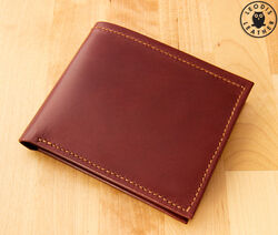 leather buffalo calf wallet