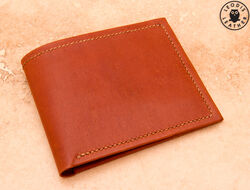 Leather kangaroo wallet